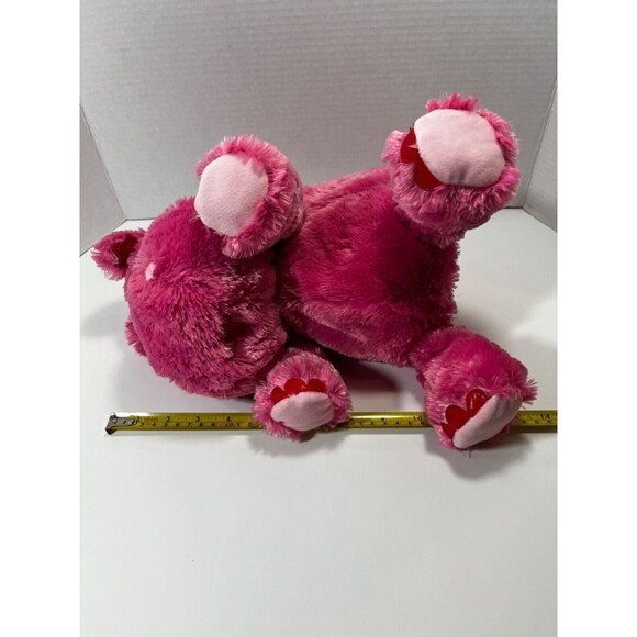 Hallmark Pink Hippo Plush Hippopotamus Valentines Talks Moves Ears 14” - Picture 10 of 11